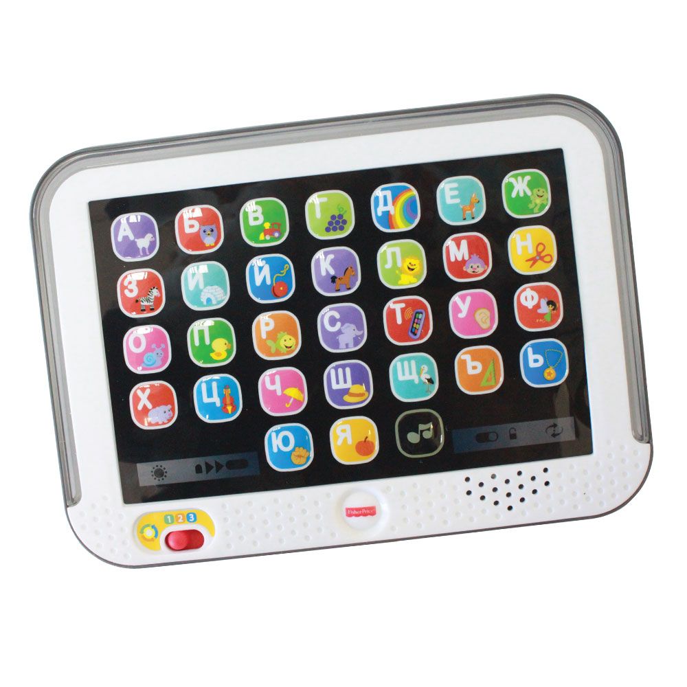 Tabletа Mark.B7 Fisher Price, Laugh and Learn, Cu sunete, lumini si cantece educative