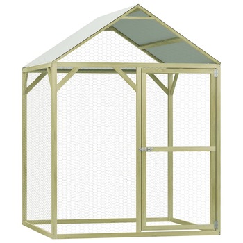 Cotet de pasari, 1,5 x 1,5 x 2 m, lemn de pin tratat Cotet de pasari, 1,5 x 1,5 x 2 m, lemn de pin tratat