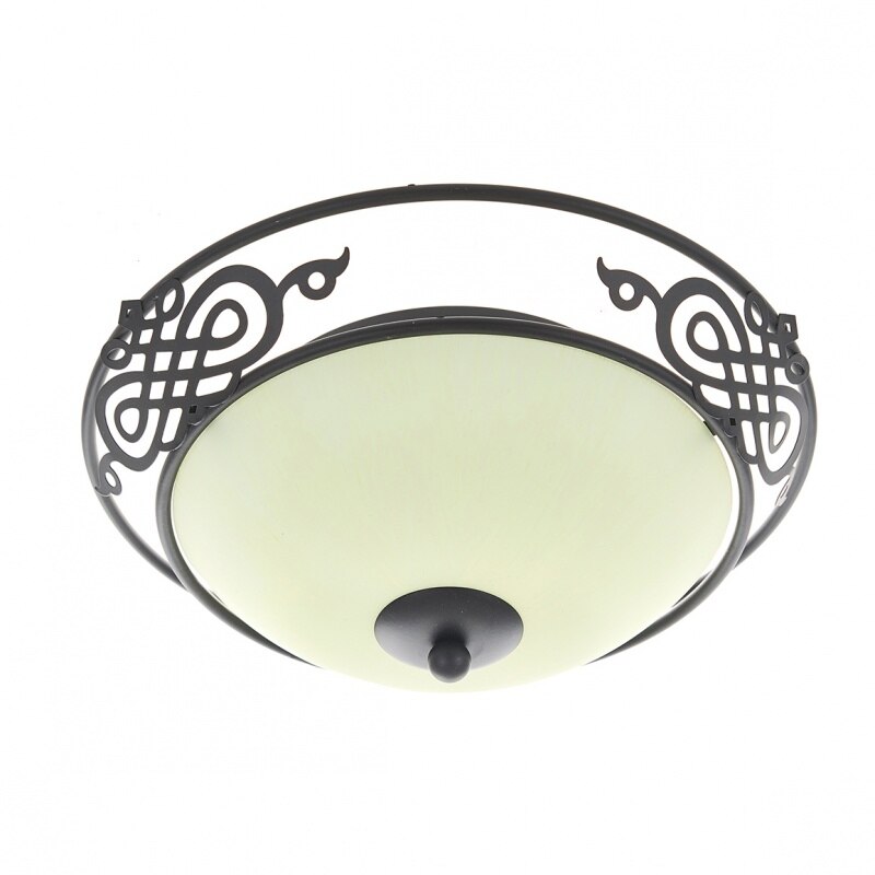 Plafoniera Wales, Negru, 2Xe27, el 2033/30 Bk