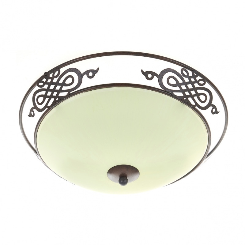 Plafoniera Wales, Negru Antic, 2Xe27, el 2033/40 Sbk