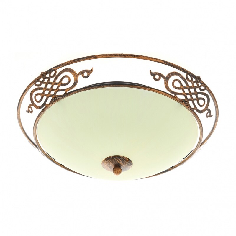 Plafoniera Wales, Aur Antic, 2Xe27, el 2033/40 Sbc