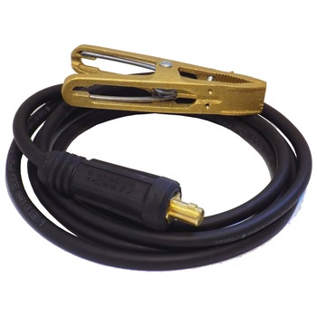 Cablu 25mmp, 4m, cu clema de masa de alama, 400A si conector TSB 35-50 Cablu 25mmp, 4m, cu clema de masa de alama, 400A si conector TSB 35-50