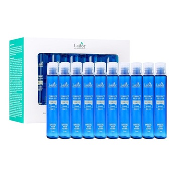 Set 10 Solutii pentru refacerea structurii parului, Lador,Perfect Hair Filler, 13 ml Set 10 Solutii pentru refacerea structurii parului, Lador,Perfect Hair Filler, 13 ml