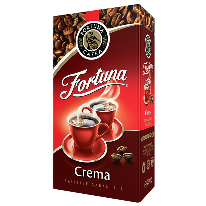 Cafea macinata Fortuna Crema, 250 gr