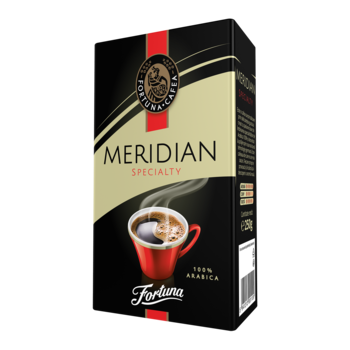 Cafea macinata Fortuna Meridian Speciality 100%, 250 gr Cafea macinata Fortuna Meridian Speciality 100%, 250 gr