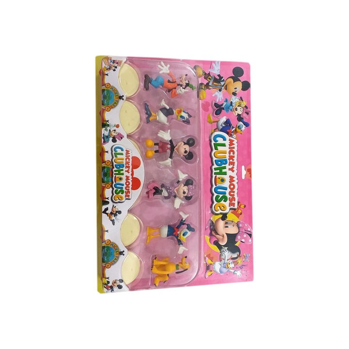 Set 6 Figurine, Clubul lui Mickey Mouse, multicolor, 8 cm