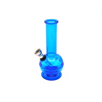 Bong acrilic Toro, 14 cm, Albastru Bong acrilic Toro, 14 cm, Albastru