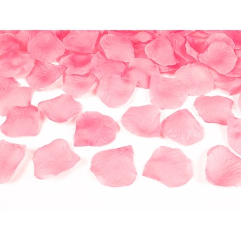 Petale trandafiri artificiale, Deco, Roz, 5,5 x 5cm, 500 buc Petale trandafiri artificiale, Deco, Roz, 5,5 x 5cm, 500 buc