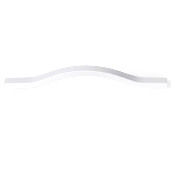 Maner pentru mobila Brave alb mat, L= 160 mm