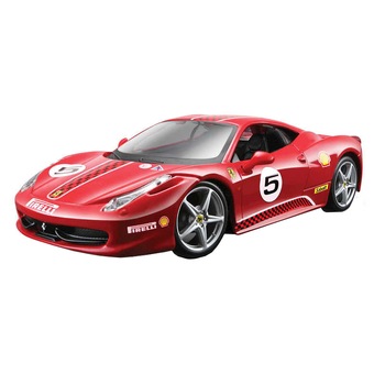 Masinuta Bburago - Ferrari 458 Challenge 1/24, metal Masinuta Bburago - Ferrari 458 Challenge 1/24, metal