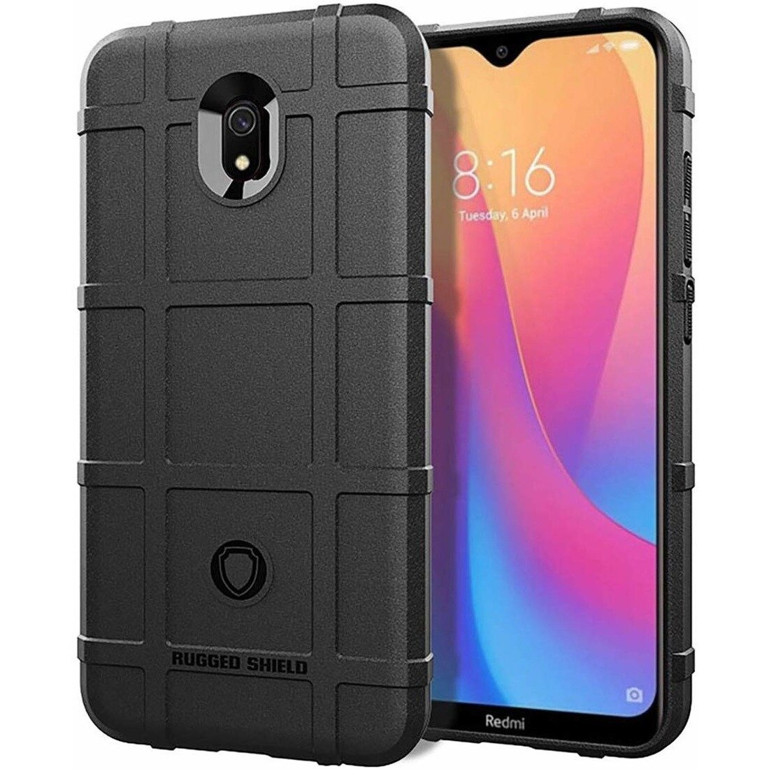 Husa Xiaomi Redmi 8A Rugged Square Neagra