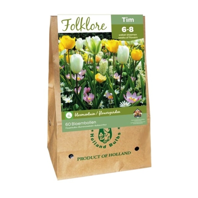 Mix Bulbi de Primavara Folklore Tim, Holland, XXL Pack, 40 buc