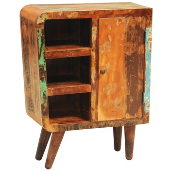 Dulap din lemn masiv reciclat, vidaXL , Maro, 65 x 30 x 85 cm Dulap din lemn masiv reciclat, vidaXL , Maro, 65 x 30 x 85 cm