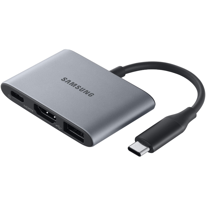 Samsung Multiport adapter, USB Type-C, Szürke