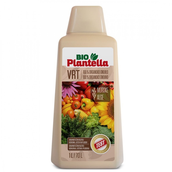 Ingrasamant lichid pentru gradina, Bio Plantella, 250ml