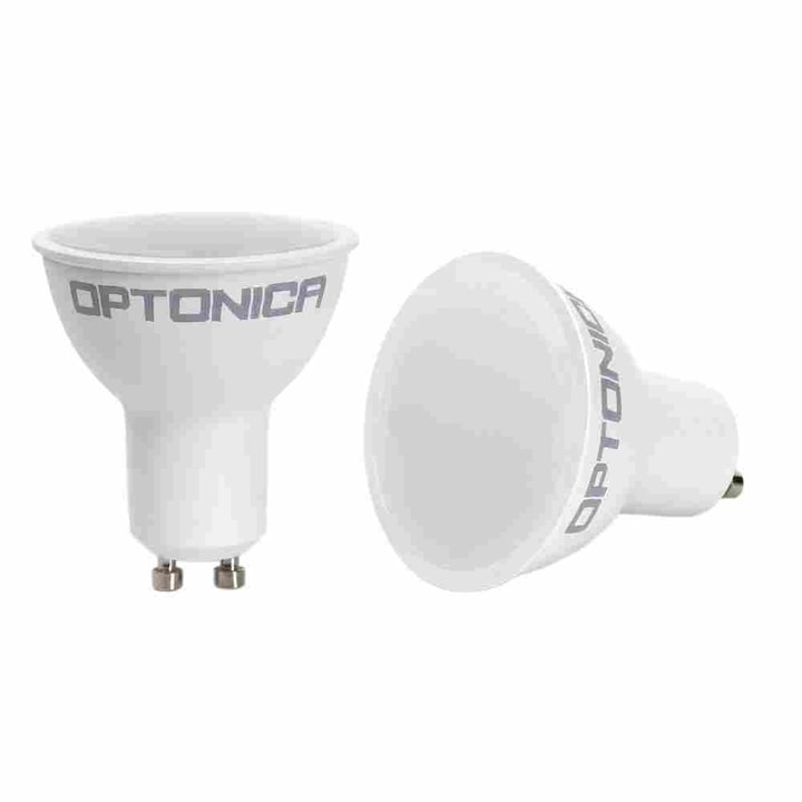 LED лампа за луна OPTONICA GU10, 10W=67W, 1000Lm, 2700K Топло бяла светлина
