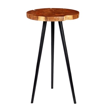 Masa de bar, vidaXL, lemn masiv de acacia, Maro, (55-60) x 110 cm Masa de bar, vidaXL, lemn masiv de acacia, Maro, (55-60) x 110 cm