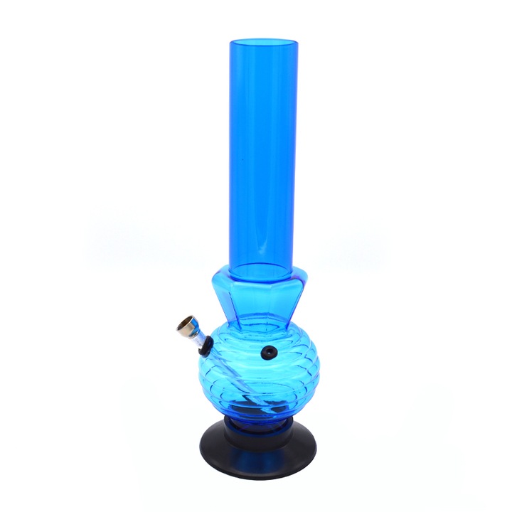 Bong acrilic Toro, 32 cm, Albastru