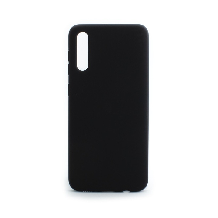 Premium szilikon tok, Samsung A50, Fekete