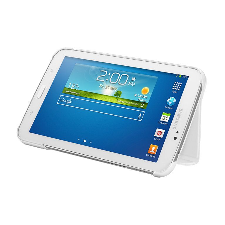 Husa pentru tableta, Samsung, Pentru Samsung Galaxy Tab3 7", alb