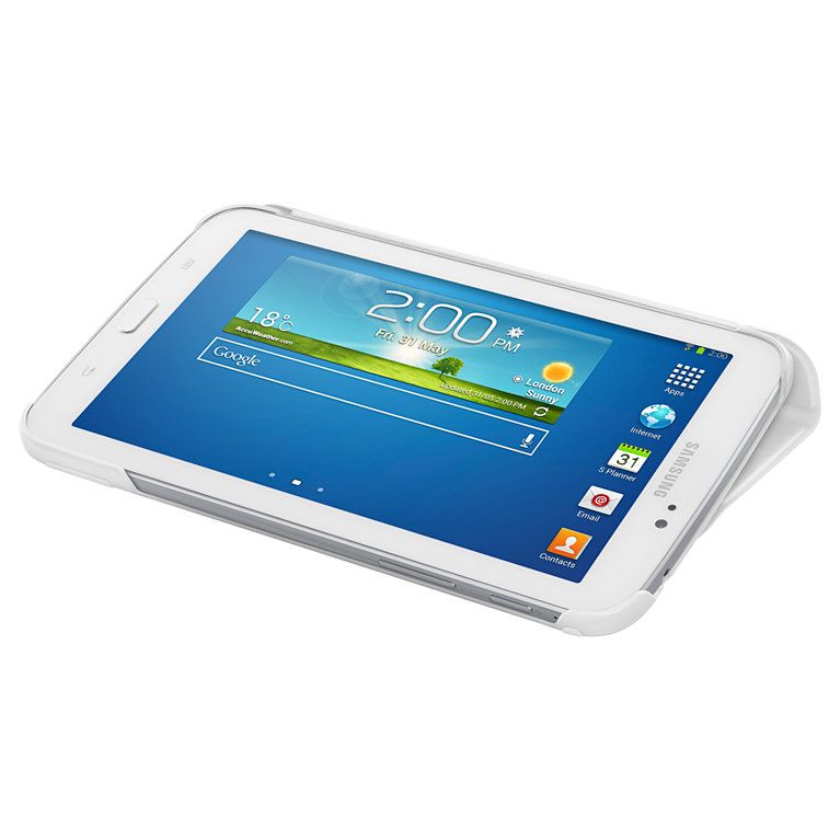 Husa pentru tableta, Samsung, Pentru Samsung Galaxy Tab3 7", alb