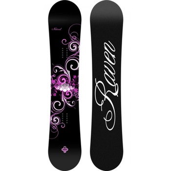 Placa Snowboard Raven Raven Natural,Negru/Mov,Lungime 153 cm Placa Snowboard Raven Raven Natural,Negru/Mov,Lungime 153 cm