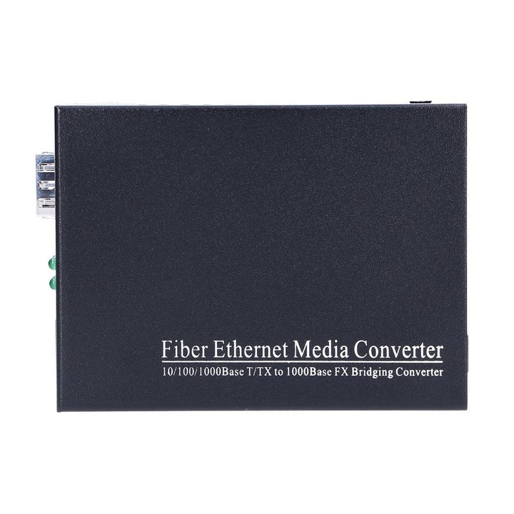 Медия конвертор Extralink, Ethernet, 1X SFP, 1000M, 1xRJ45, 1000 MGbit