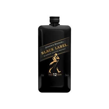 Whisky Johnnie Walker Black label, Pocket Whisky, Pet 200 ml Whisky Johnnie Walker Black label, Pocket Whisky, Pet 200 ml