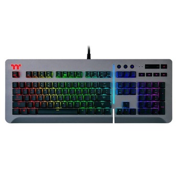 Tastatura gaming mecanica Tt eSPORTS Level 20 RGB, Gri Tastatura gaming mecanica Tt eSPORTS Level 20 RGB, Gri