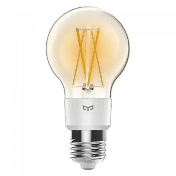 Bec LED inteligent cu filament Yeelight Smart Filament Bulb, Wireless, 6W, 700 lm, lumina calda (2700K), compatibil cu Google Assistent, Amazon Alexa, Apple HomeKit