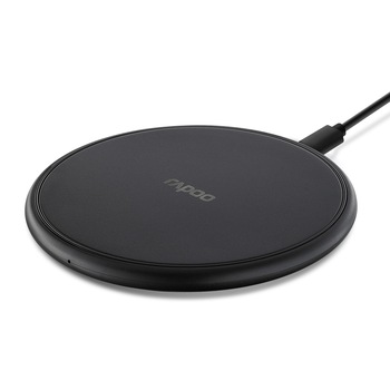 Incarcator Wireless RAPOO XC100, Qi, 7.5/10W, Negru Incarcator Wireless RAPOO XC100, Qi, 7.5/10W, Negru