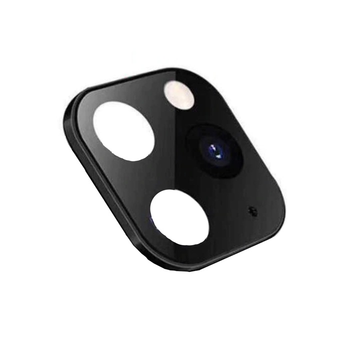 Протектор за камера Smart Protection iPhone X Xs видима фалшива светкавица iPhone 11 Pro Pro Max стил Черен
