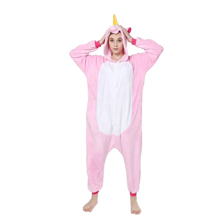 Sleep Pink Unicorn Jumpsuit