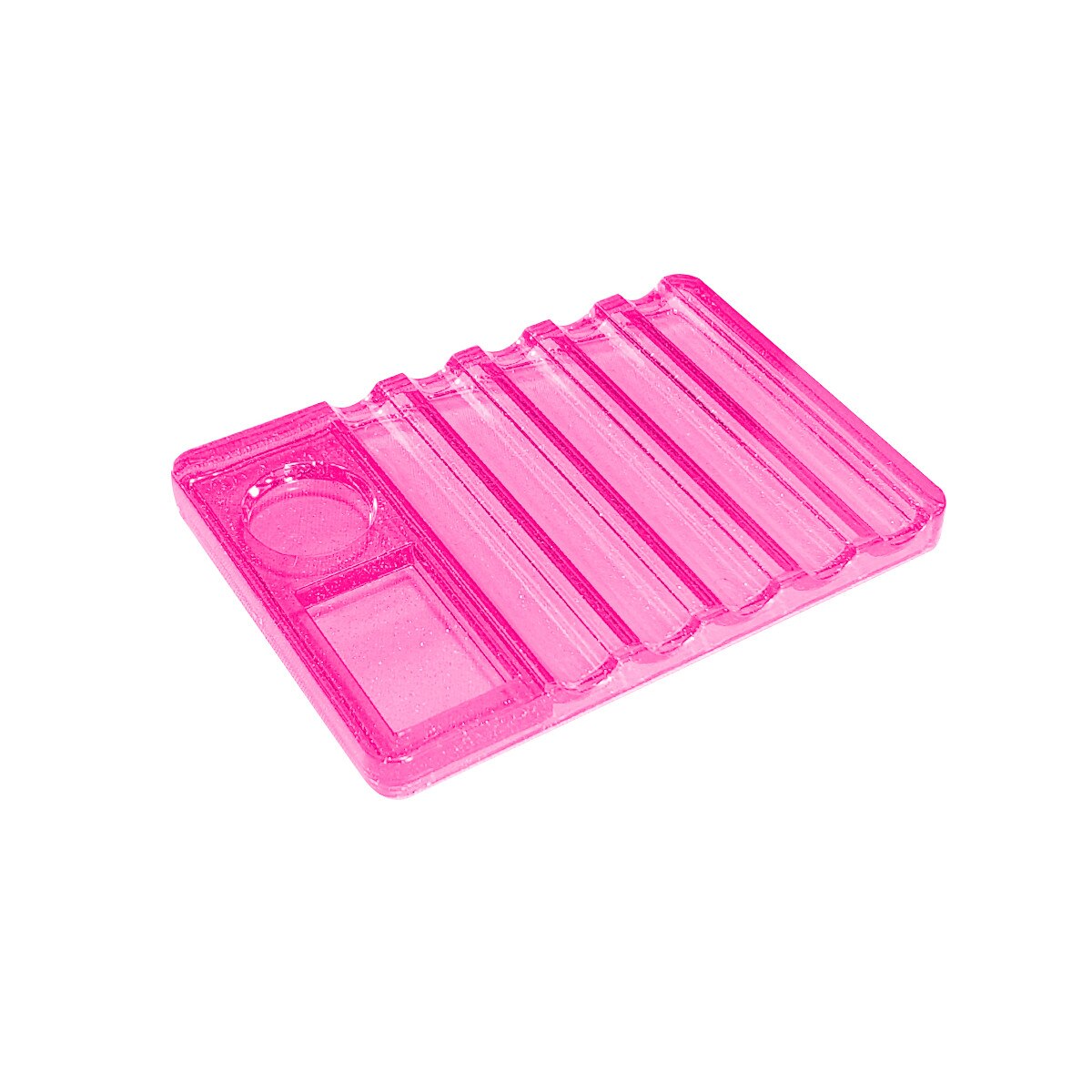 Organizator instrumente manichiura Moonbasa Nails, 223-P, Roz