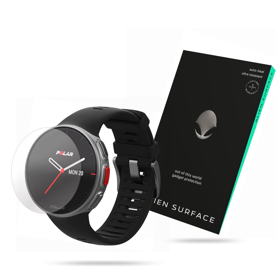 Folie Alien Surface, Polar Vantage V, set protectie ecran 1+2 Rezerve
