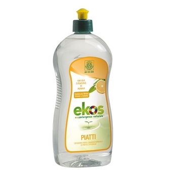 Solutie ECO pentru spalat vase cu portocale Ekos 750ml Solutie ECO pentru spalat vase cu portocale Ekos 750ml