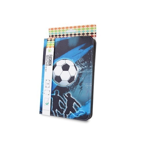 Carcasa universala pentru tableta, cu model, 9"-10", Fotbal
