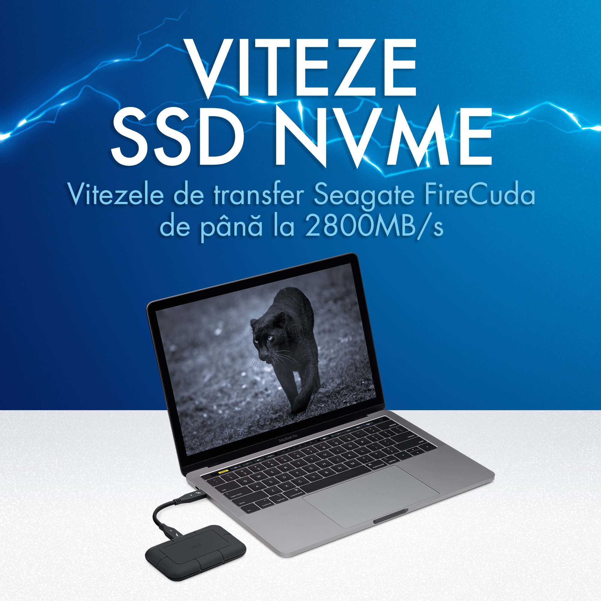 SSD Extern LaCie Rugged 2TB, Thunderbolt 3 - eMAG.ro