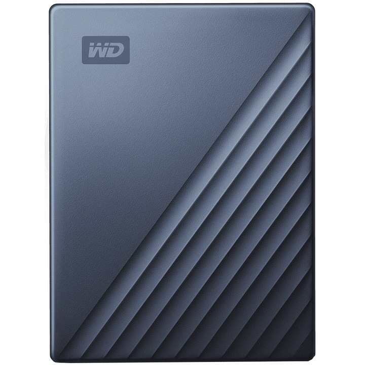 HDD Extern WD My Passport Ultra 5TB, 2.5", USB-C, Albastru