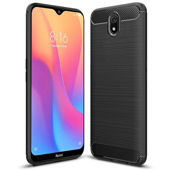 Anti Shock гръб PhonePlusBG, Carbon за Xiaomi Redmi 8A, Черен