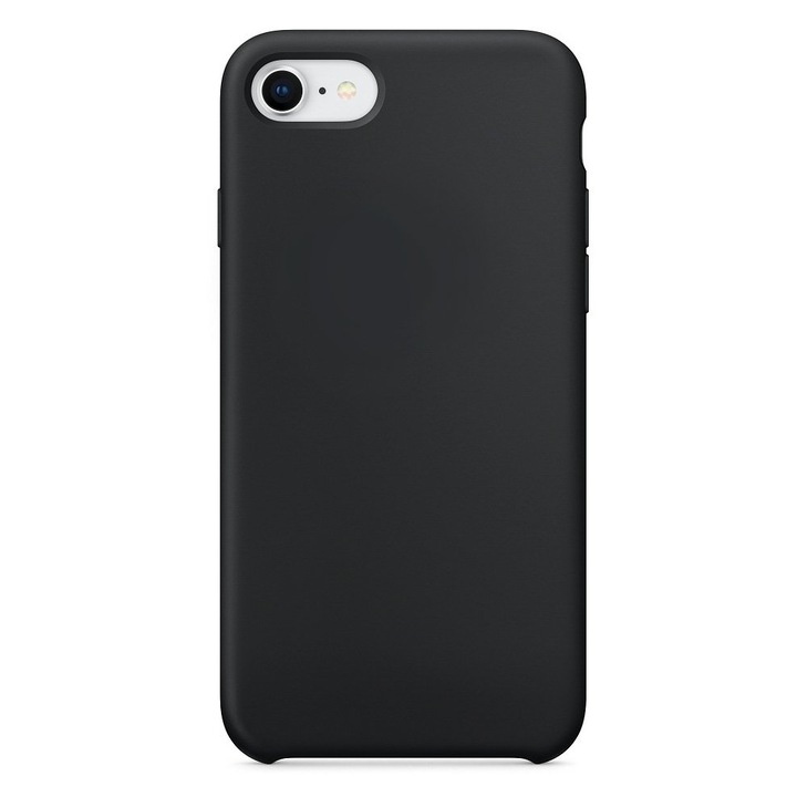 Smart iPhone 7 Plus/8 Plus Szilikon tok, Fekete