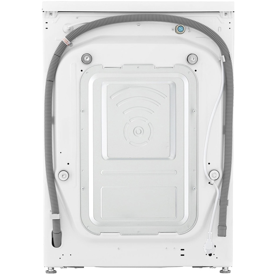 Masina de spalat rufe cu uscator LG F4DN408S0, 1400 RPM, Spalare 8 kg, Uscare 5 kg, Clasa D, Motor Direct Drive, Spa Steam, Smart Diagnosis, Wifi, Alb