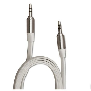 Cablu audio cu mufa Jack 3.5mm, 3m, Alb Cablu audio cu mufa Jack 3.5mm, 3m, Alb