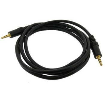 Cablu audio cu mufa Jack 3.5mm, cablu ultra flexibil, Negru Cablu audio cu mufa Jack 3.5mm, cablu ultra flexibil, Negru