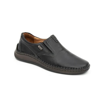 Pantofi barbati casual, piele naturala, Clasicor 5105 3196, Negru, 40 Pantofi barbati casual, piele naturala, Clasicor 5105 3196, Negru, 40
