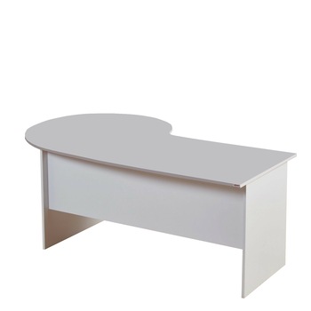 Birou Kristal culoare alb dimensiuni L2000 h750 latime1 800 latime 2-1200mm Birou Kristal culoare alb dimensiuni L2000 h750 latime1 800 latime 2-1200mm