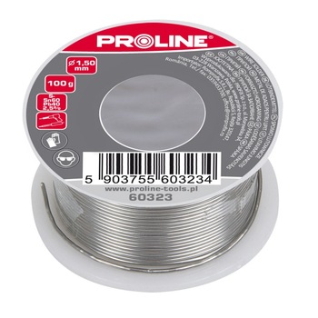 Aliaj lipire la colac Proline, diametru 2.5 mm, 100 g Aliaj lipire la colac Proline, diametru 2.5 mm, 100 g