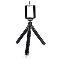 Tripod flexibil octopus , pentru telefon mobil si camera foto, LRTM, Negru