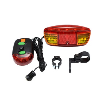 Semnalizare bicicleta cu 11 leduri si sonerie 8 melodii - baterii incluse Semnalizare bicicleta cu 11 leduri si sonerie 8 melodii - baterii incluse