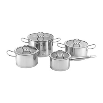 Set oale, Loremis, inox, 8 piese. 1.5l, 2.5l, 3.8l, 4.5l Set oale, Loremis, inox, 8 piese. 1.5l, 2.5l, 3.8l, 4.5l
